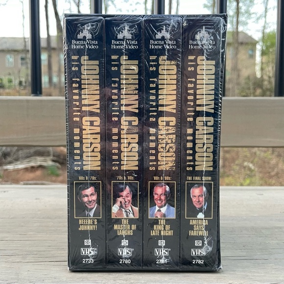 NIB Johnny Carson His Favorite Moments from The Tonight Show VHS tapes set of 4 - Picture 2 of 7